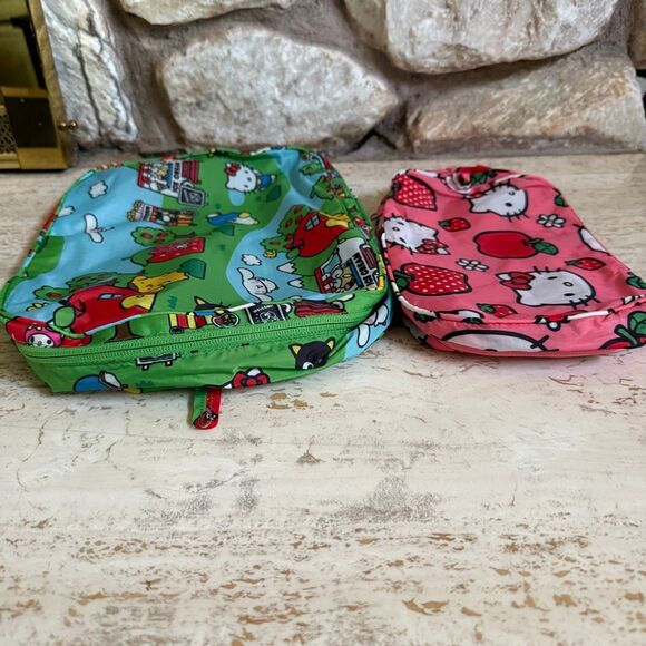 Baggu x Hello Kitty and friends packing cubes set of 2 different sizes - Picture 3 of 10